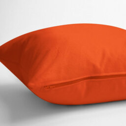 Chilimilii Cushion Covers 100% Cotton Plain Dyed Zip Pipe Edge Home Sofa Decor (40X40 Cm) - thumbnail 4
