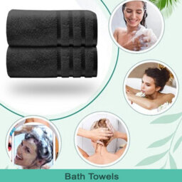 Casabella Luxury Bath Towel Set- 10 Piece Towels - thumbnail 4