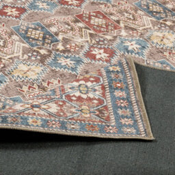 Sweeek - Multicolored Oriental/persian Pattern Indoor Rug Tomo 160X120X0.5 Cm - thumbnail 3