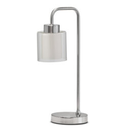 Lighting Supermarket Lulworth Silver Arch Table Lamp - thumbnail 1