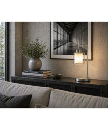 Lighting Supermarket Lulworth Silver Arch Table Lamp - thumbnail 7