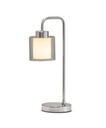 Lighting Supermarket Lulworth Silver Arch Table Lamp - thumbnail 2