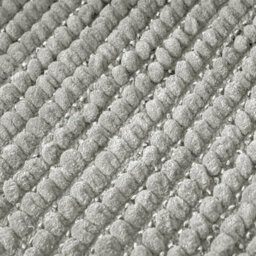 Allure Bath Fashions Sparkle Bobble Non Slip Pedestal Toilet Mat - Dove Grey - thumbnail 2
