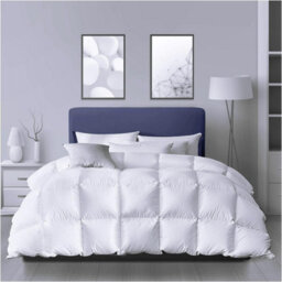 Gc Gaveno Cavailia Hotel Quality Duck Feather & Down Quilt Warm King Duvet 13.5 Tog, Cosy Warm Breathable Anti-Dust Mite Bedding - thumbnail 1
