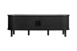 Black Axel Fluted Tv Unit Birlea - thumbnail 7