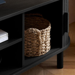 Black Axel Fluted Tv Unit Birlea - thumbnail 5