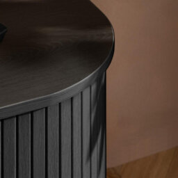 Black Axel Fluted Tv Unit Birlea - thumbnail 6