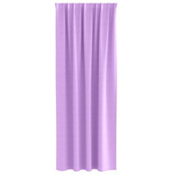 Berkfield Modern Curtains With Curtains 2 Pcs Purple 245 X 140 Cm Polyester - thumbnail 4
