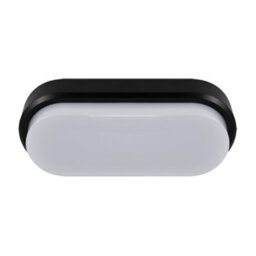 CGC Lighting Sonny - Cgc Black Opal Oval Outdoor Wall Light Bulkhead 18W - thumbnail 5