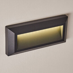 CGC Lighting Cgc Dark Grey Slim Wall Brick Light Surface Mount Eyelid Led Natural White Colour Weatherproof Polycarbonate Corrosion Proof - thumbnail 3
