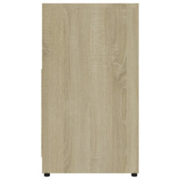Berkfield Bathroom Cabinet Sonoma Oak 60X33X61 Cm Engineered Wood - thumbnail 7