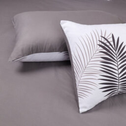 Aspire Homeware Printed Microfiber Duvet Cover Set, Palm Leaf Reversible, Double, (L)200Cm X (W)200Cm - thumbnail 3