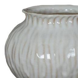 Numa Squat Vase - Modern Ceramic Floral Display Piece - thumbnail 3