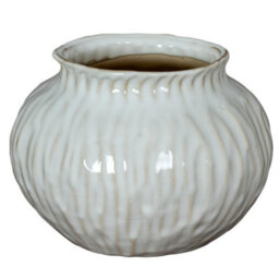 Numa Squat Vase - Modern Ceramic Floral Display Piece - thumbnail 1
