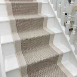 Vichy Stair Runner - Reversible, Durable & Hardwearing Carpet For Stairs & Staircases, Multiple Lengths - thumbnail 1