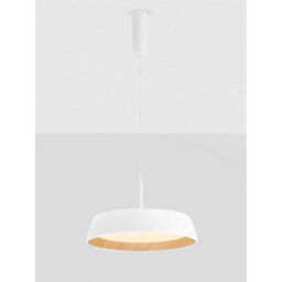 Luminosa Lighting Luminosa Sigi 45Cm Dome Pendant Ceiling Light Sandy White Triac Dimmable Led 40W 3111Lm 3000K - thumbnail 4