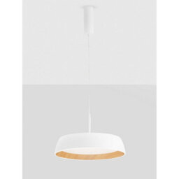 Luminosa Lighting Luminosa Sigi 45Cm Dome Pendant Ceiling Light Sandy White Triac Dimmable Led 40W 3111Lm 3000K - thumbnail 3