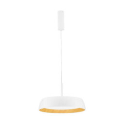 Luminosa Lighting Luminosa Sigi 45Cm Dome Pendant Ceiling Light Sandy White Triac Dimmable Led 40W 3111Lm 3000K
