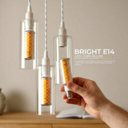 Industrial Loft Style White 3 Way Pendant Light Fixtures For Kitchen, Living Room, Dining Room - thumbnail 7