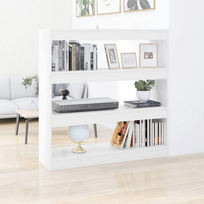 Vidaxl Book Cabinet/room Divider White 100X30X103 Cm Book Cabinets - image 1