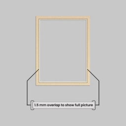Ak Frames 24X18 Ivory Picture Mounts To Fit 18X12 Aperture Size - Mount Board Only (No Frame Included) - thumbnail 4