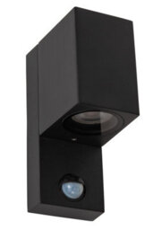Lucide Zaro Ir - Wall Spotlight Outdoor - 1Xgu10 - Ip65 - Black - thumbnail 2