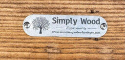 Simply Wood Churchill Love Seat - thumbnail 8