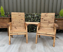 Simply Wood Churchill Love Seat - thumbnail 2