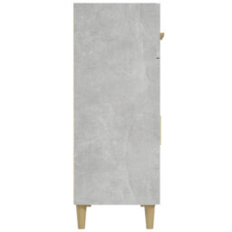 Berkfield Classic Sideboard Concrete Grey 69.5X34X90 Cm Engineered Wood - thumbnail 5