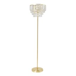 Inlight Sobra Satin Brass Effect 3 Lights Led Floor Lamp - thumbnail 3