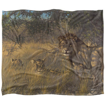 Wild Wings Ladies And Gentleman 2 Silky Supersoft Blanket Multicoloured (One Size) - image 1