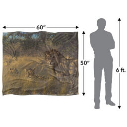 Wild Wings Ladies And Gentleman 2 Silky Supersoft Blanket Multicoloured (One Size) - thumbnail 5