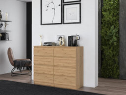 M8 120 Malwa Chest Of Drawers Artisan Oak - thumbnail 7
