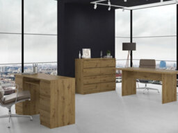 M8 120 Malwa Chest Of Drawers Artisan Oak - thumbnail 2