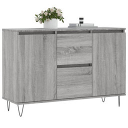 Vidaxl Sideboard Grey Sonoma 101.5X35X70 Cm Engineered Wood - thumbnail 3