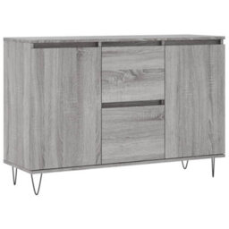 Vidaxl Sideboard Grey Sonoma 101.5X35X70 Cm Engineered Wood - thumbnail 2