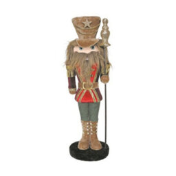 And Green Nutcracker 42Cm - Red - thumbnail 2