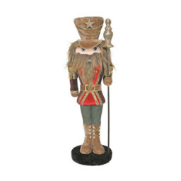 And Green Nutcracker 42Cm - Red - thumbnail 1