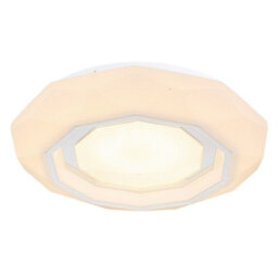 Luminosa Lighting Luminosa Hokki Flush Ceiling Light White Matt Led Dimmable 2700-6500K Remote Control - thumbnail 4