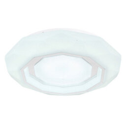 Luminosa Lighting Luminosa Hokki Flush Ceiling Light White Matt Led Dimmable 2700-6500K Remote Control - thumbnail 5