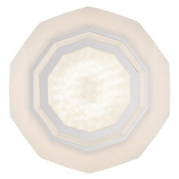 Luminosa Lighting Luminosa Hokki Flush Ceiling Light White Matt Led Dimmable 2700-6500K Remote Control - thumbnail 3