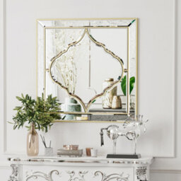 Artloge 60Cm Decorative Wall Mirror Hanging Accent Mirrors Living Room Bathroom - thumbnail 1