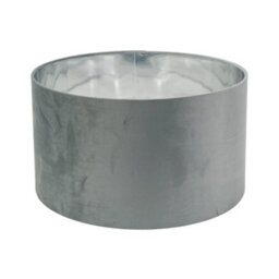 Valuelights Reni Grey Velvet & Silver Inner Drum Ceiling Lamp Shade And Bulb (D)45Cm - thumbnail 7