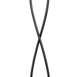 Luminosa Lighting Luminosa Amel Floor Lamp 2 Light G9, Black Chrome, - thumbnail 4