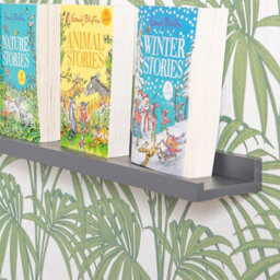 Harbour Housewares Floating Picture Ledge Wall Shelves - 57Cm - Grey - Pack Of 6 - thumbnail 6