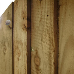 Premier Garden Supplies Feather Edge Wooden Fence Panel 6Ft X 2Ft (5 Pack) Dome Top Fully Framed Pressure Treated Fencing - thumbnail 7