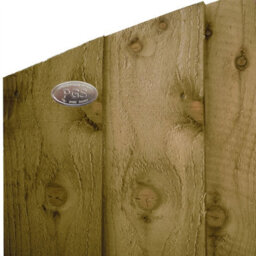 Premier Garden Supplies Feather Edge Wooden Fence Panel 6Ft X 2Ft (5 Pack) Dome Top Fully Framed Pressure Treated Fencing - thumbnail 6