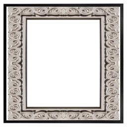 "Andrew Lee Concrete Frame (Picutre Frame) / 24X24"" / Black" - thumbnail 1