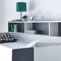 Bedmaster Oliver Grey And White Triple Sleeper Storage Bunk Bed Without Drawer - thumbnail 9