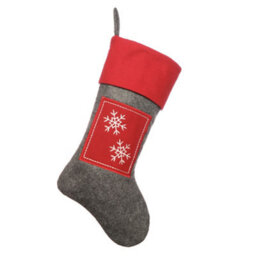 Dibor Nordic Style Snowflake Xmas Christmas Gift Bag Christmas Stocking For Kids - thumbnail 2